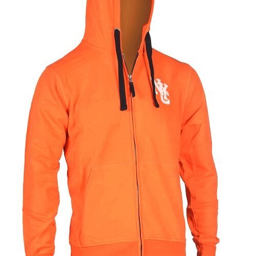 Men's Long Sleeve Sweat Jacket with Hood 1 Nak 601a