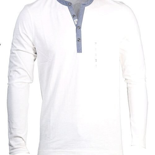 Men's Long Sleeve Serafino