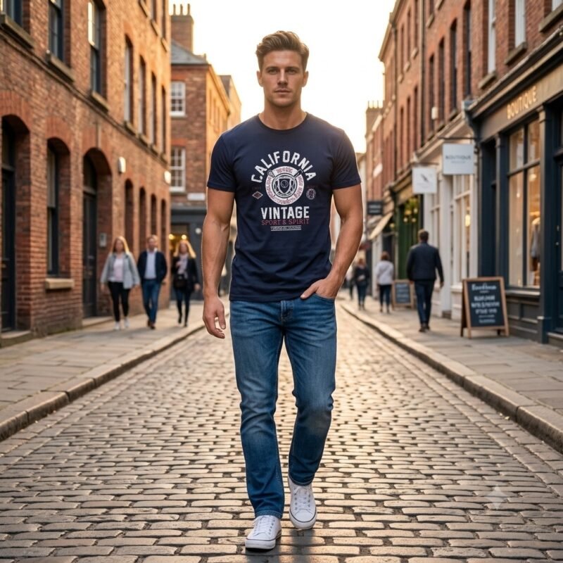 Men's Short Sleeve T-Shirt — Style 932