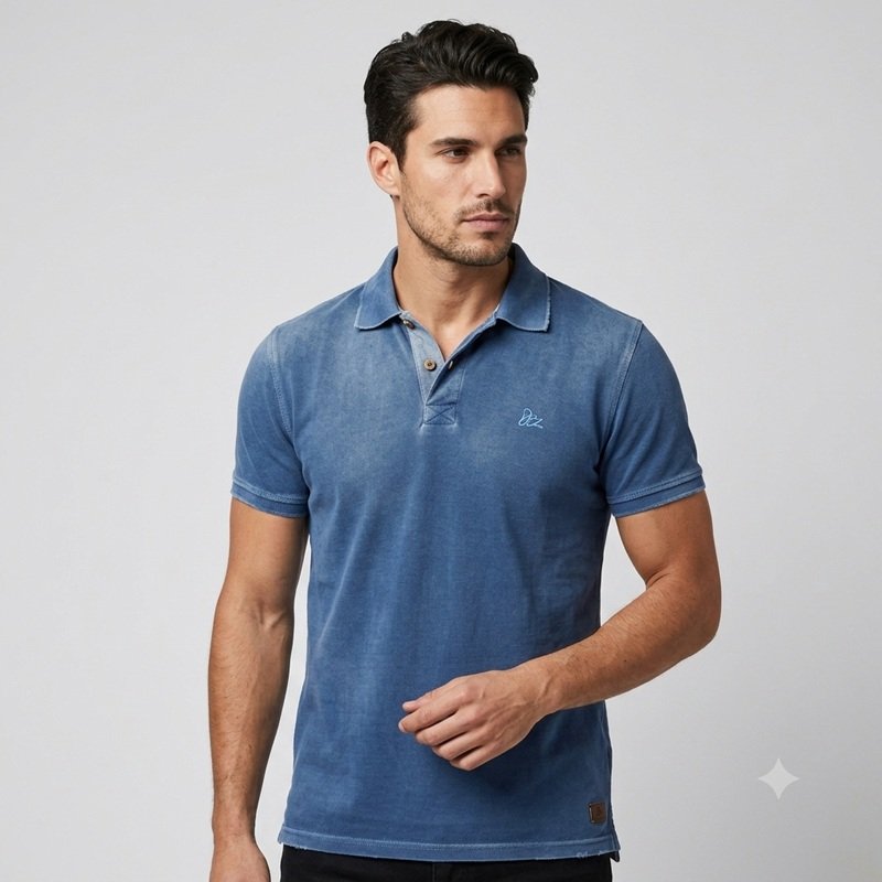 Mens short sleeve polo shirt — Style 1815