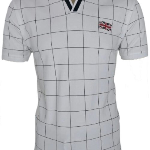 Men's Short Sleeve White Polo Shirt