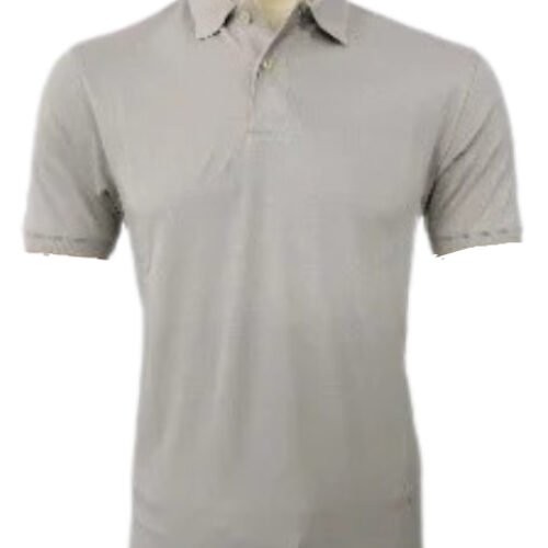 Our Own Branded Men’s Short Sleeve Stone Color Polo Shirt 5914