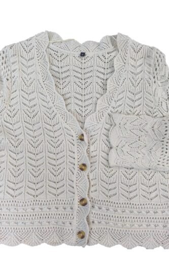 Ladies Long Sleeve Cardigan
