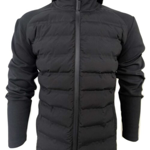 Black Color Hybrid Jacket for Men