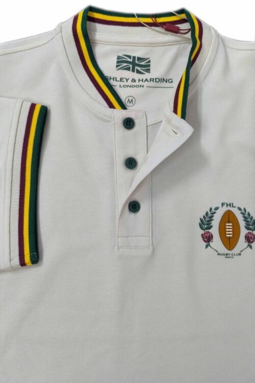 6080 Polo Shirt EGRET 1