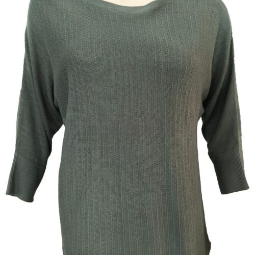 Ladies Pull Boatneck Ajour