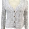 Ladies long sleeve cardigan 038