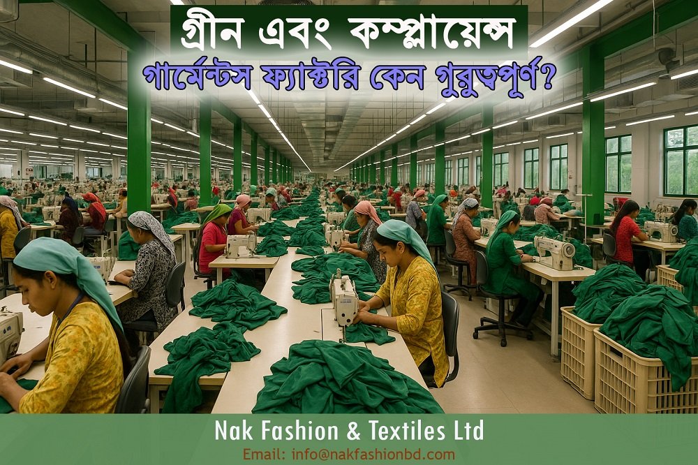 গ্রীন এবং কমপ্লায়েন্স গার্মেন্টস ফ্যাক্টরি কেন গুরুত্বপূর্ণ?