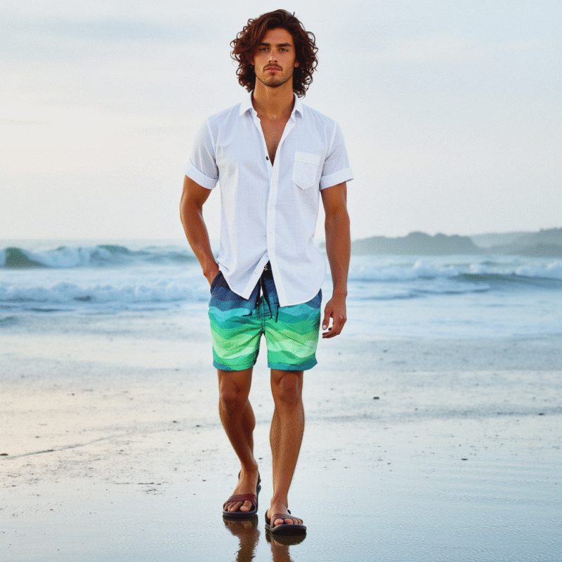 Men's Swim Shorts — Style 4320