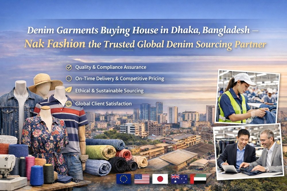 Denim Garments Buying House in Dhaka, Bangladesh