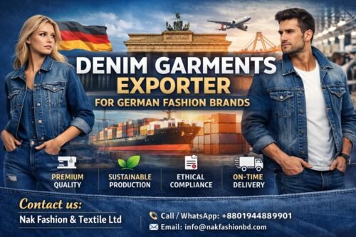 Denim Garments Exporter for German Fashion Brands
