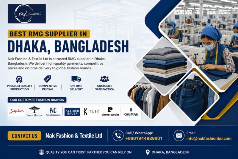 Best RMG Supplier in Dhaka, Bangladesh