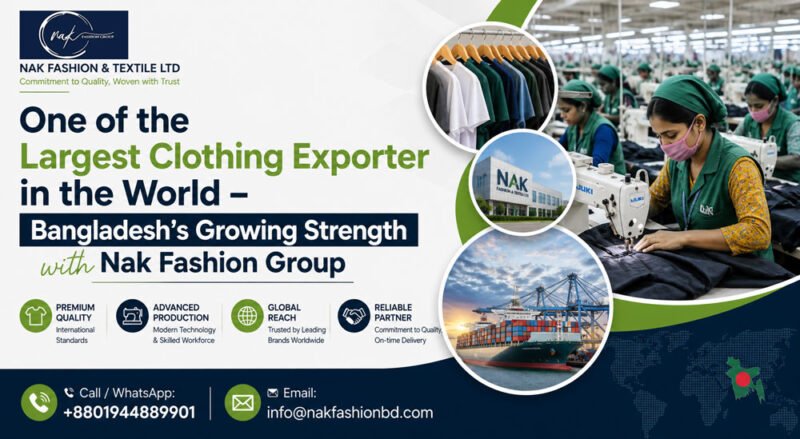 Largest Clothing Exporter in the World