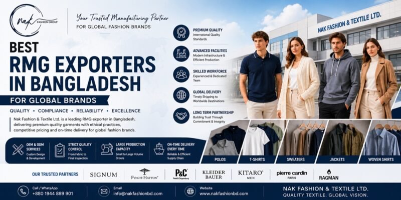 Best RMG Exporters in Bangladesh for Global Brands