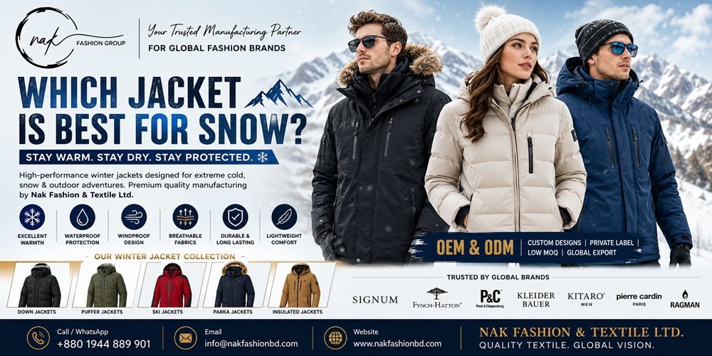 Which Jacket is Best for Snow?