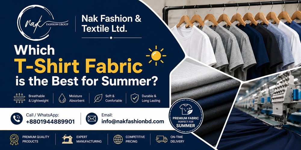 Which T-Shirt Fabric is the Best for Summer?
