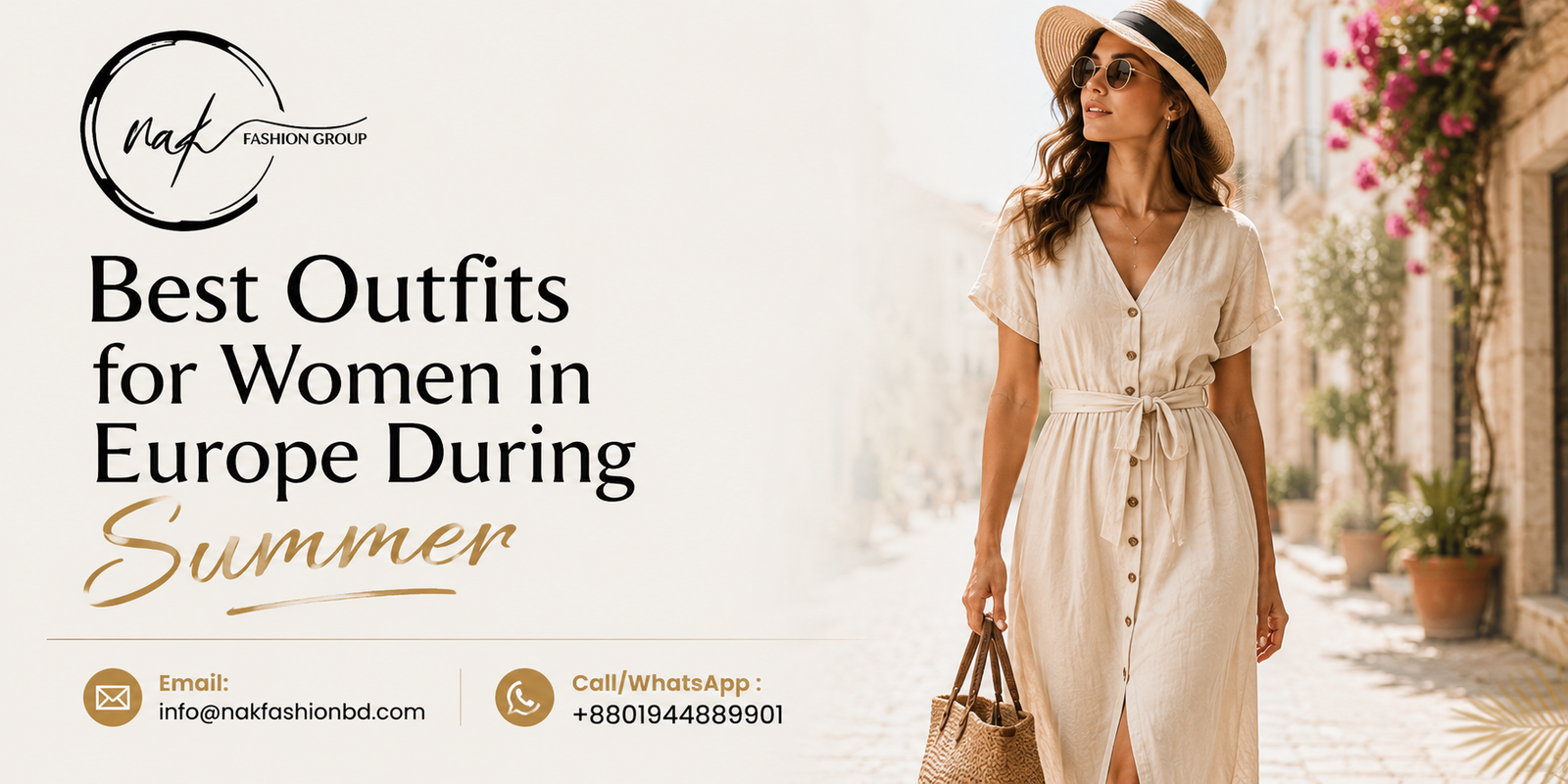 What Is the Best Outfit for Women in Europe During Summer?