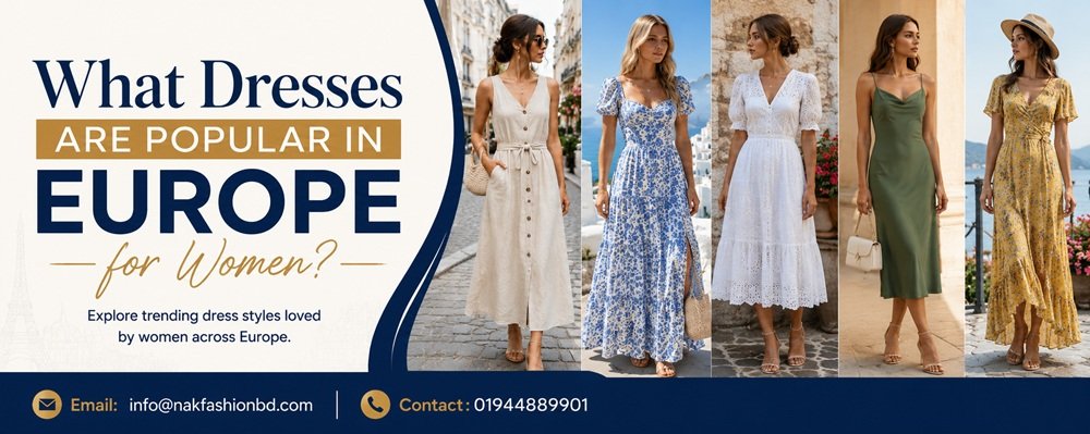 What Dresses Are Popular in Europe for Women?