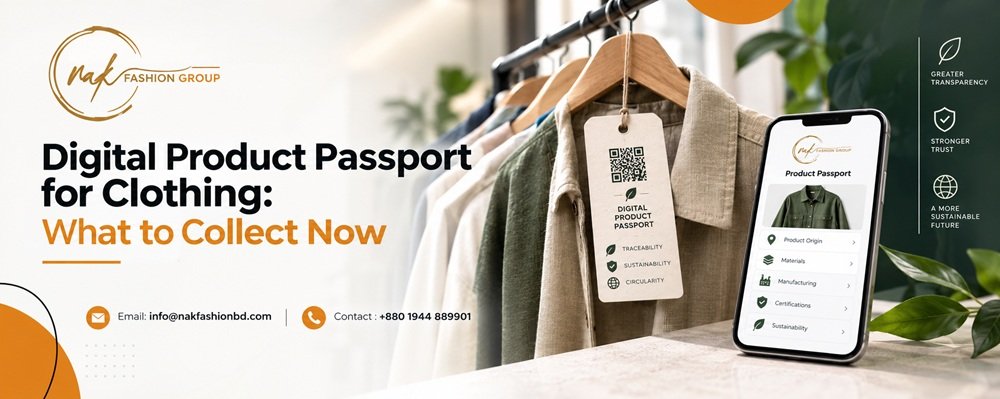 Digital Product Passport for Clothing: What to Collect Now