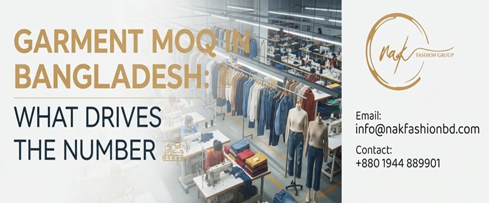 Garment MOQ in Bangladesh: What Drives the Number
