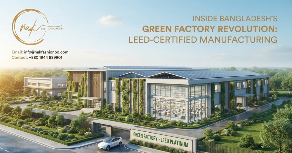 Inside Bangladesh’s Green Factory Revolution: What LEED-Certified Manufacturing Means for Your Brand