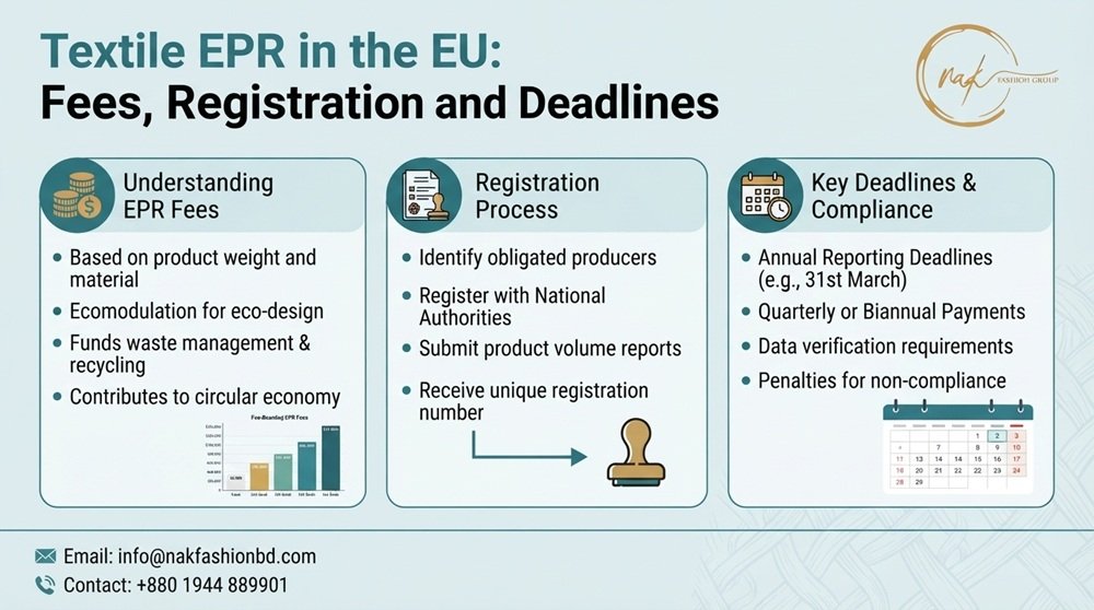 Textile EPR in the EU: Fees, Registration and Deadlines