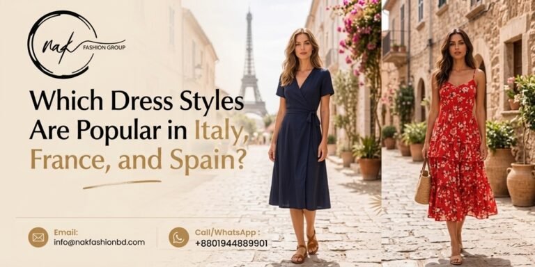 Which Dress Styles Are Popular in Italy, France, and Spain?