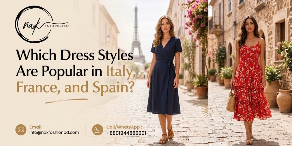 Which Dress Styles Are Popular in Italy, France, and Spain?