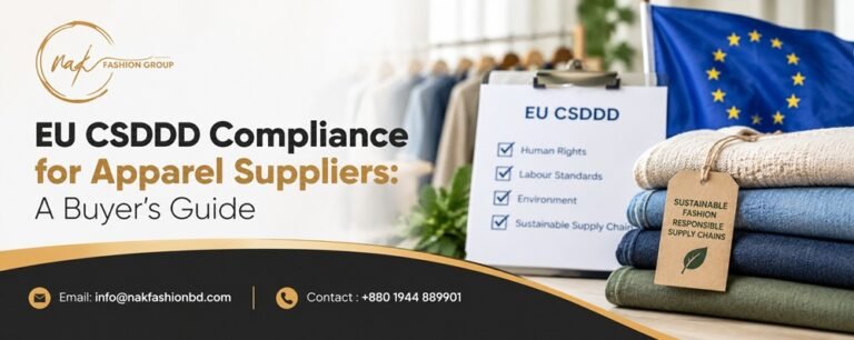 EU CSDDD Compliance for Apparel Suppliers: A Buyer’s Guide
