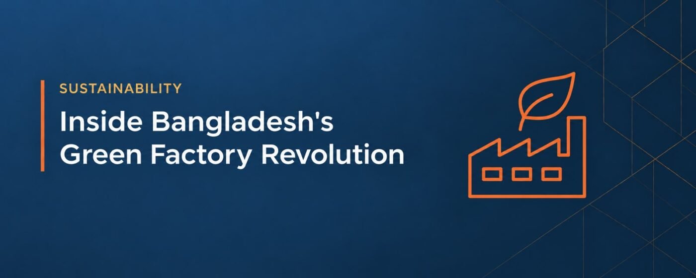 Inside Bangladesh’s Green Factory Revolution: What LEED-Certified Manufacturing Means for Your Brand