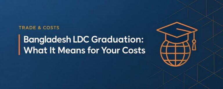 Bangladesh LDC Graduation: What It Means for Your Apparel Sourcing Costs (EU, UK & Australia) | Nak Fashion Group